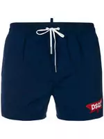 acheter shorts de bain hommes dsquared2 dsq2 logo blue